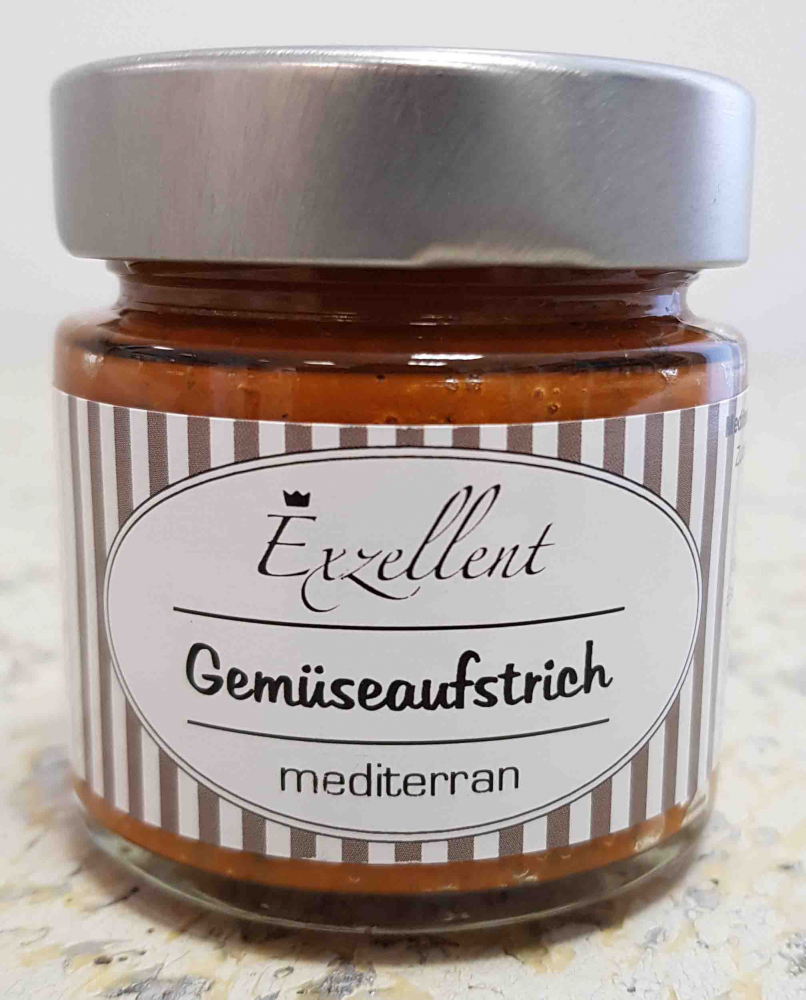 Gemüseaufstrich mediterran
